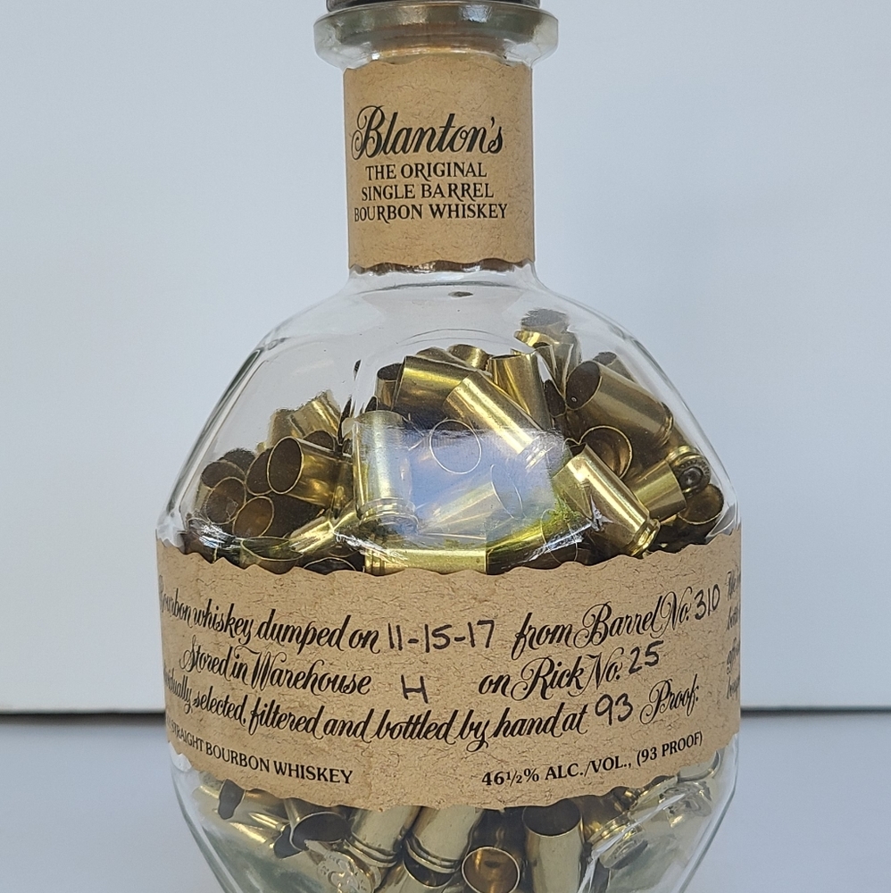 Empty Blanton's Kentucky Straight Bourbon